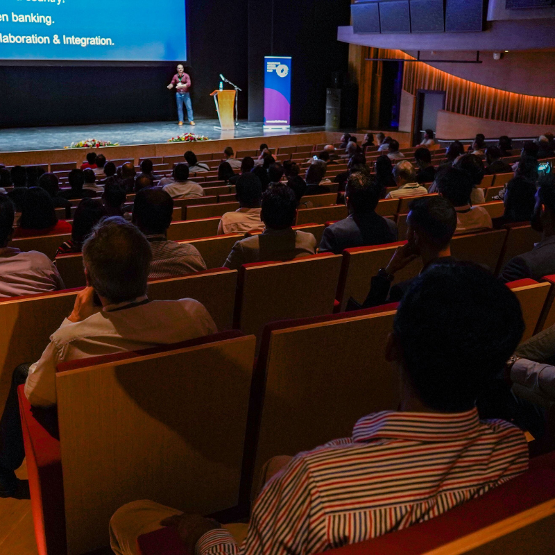 Inside the auditorium - April Event